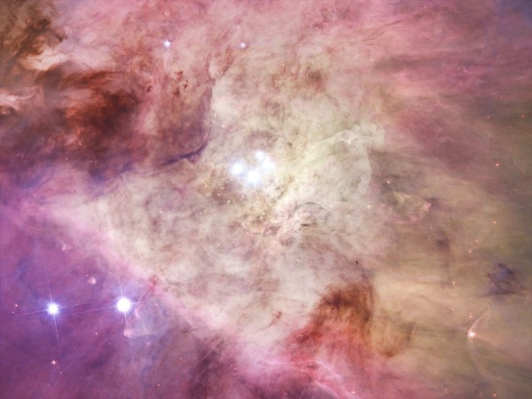 The Orion Nebula's biggest stars