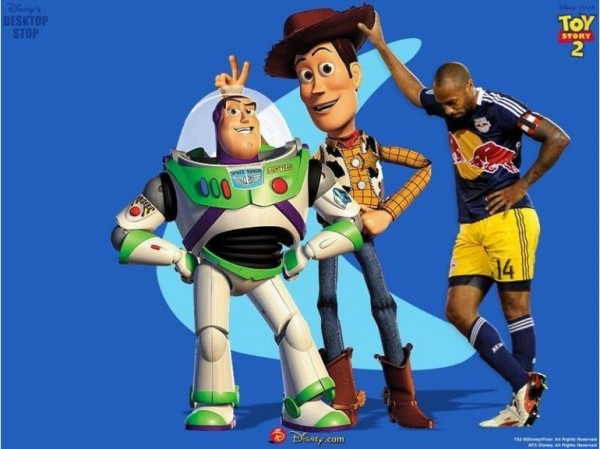 Thierry Henry dans Toy Story 2