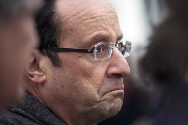 François Hollande est triste