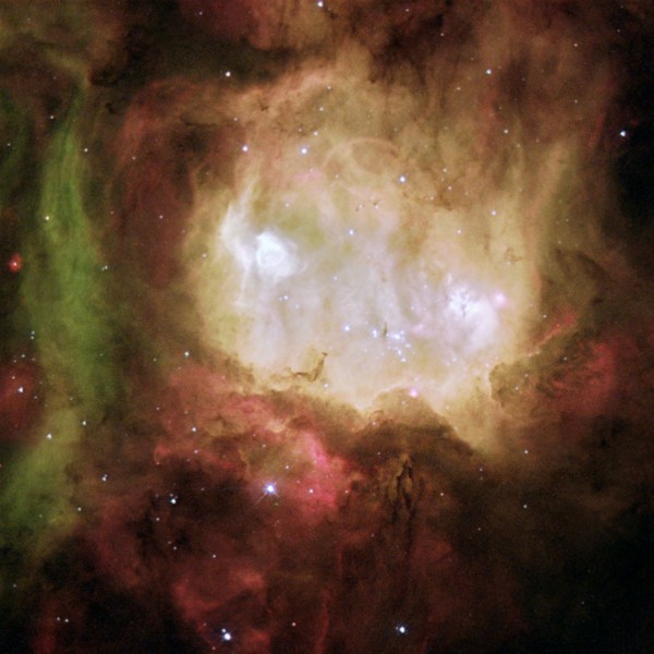 Nebula NGC 2080, nicknamed the 'Ghost Head Nebula'