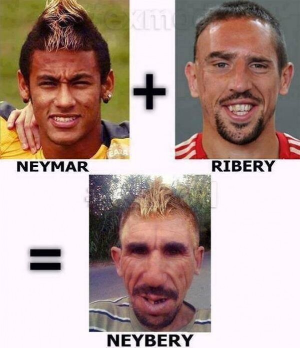 Neymar et Ribery ont un enfant