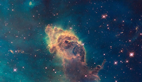 WFC3 visible image of the Carina Nebula