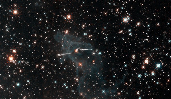 WFC3 infrared image of Carina Nebula