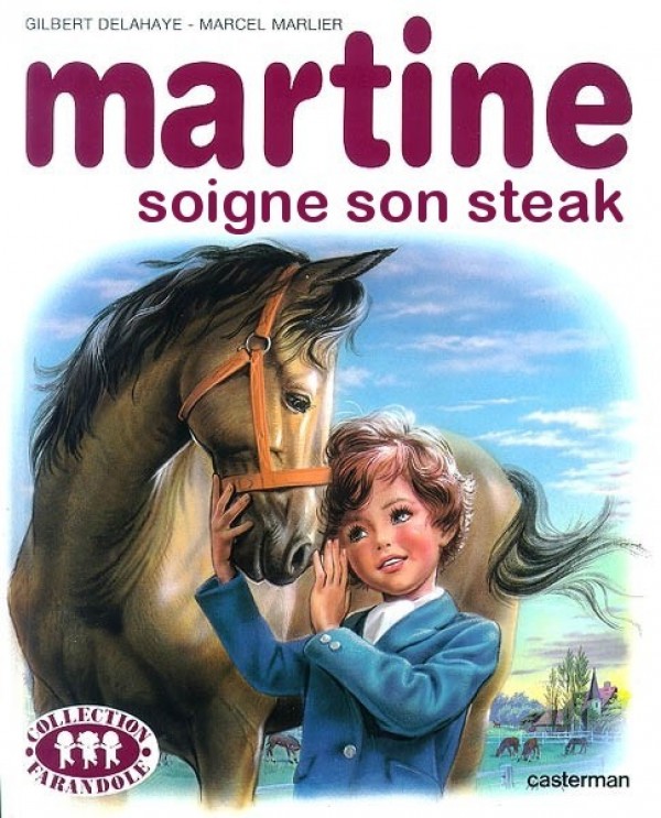 Martine soigne son steak