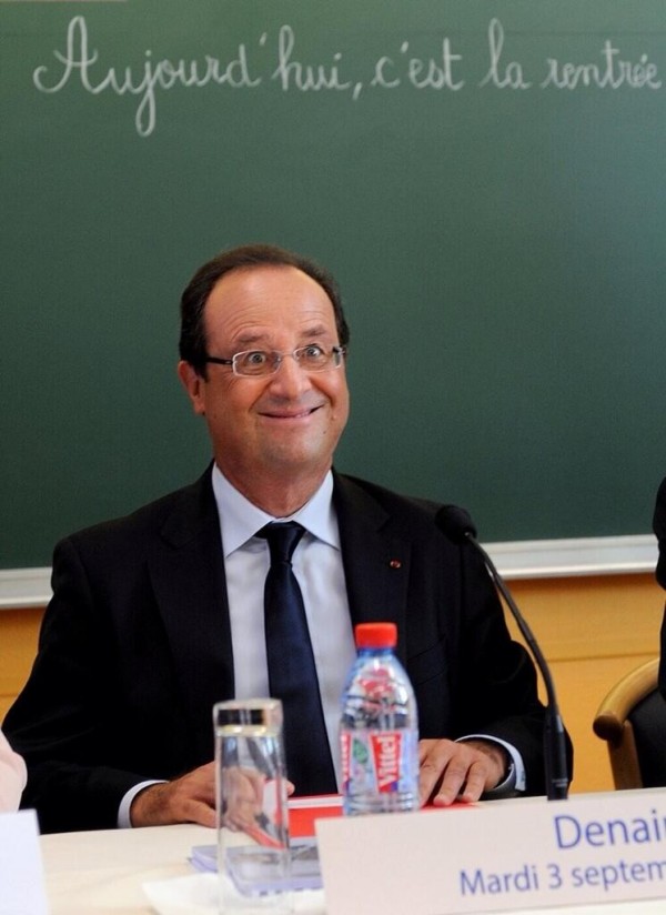 L'élysée exige le retrait de cette photo de François Hollande d'internet
